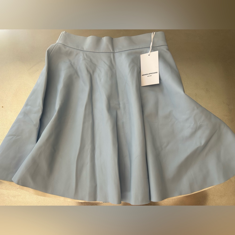 Amanda Uprichard faux leather skirt